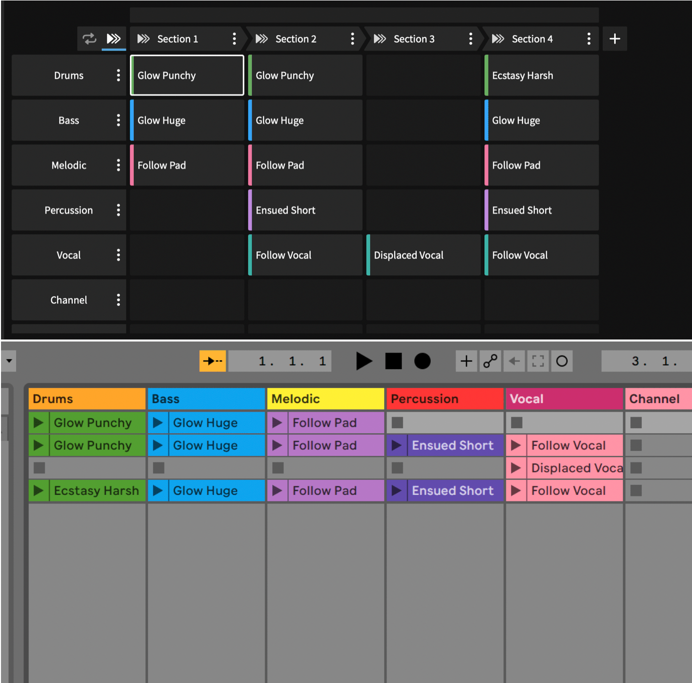 where do i save ableton live packs